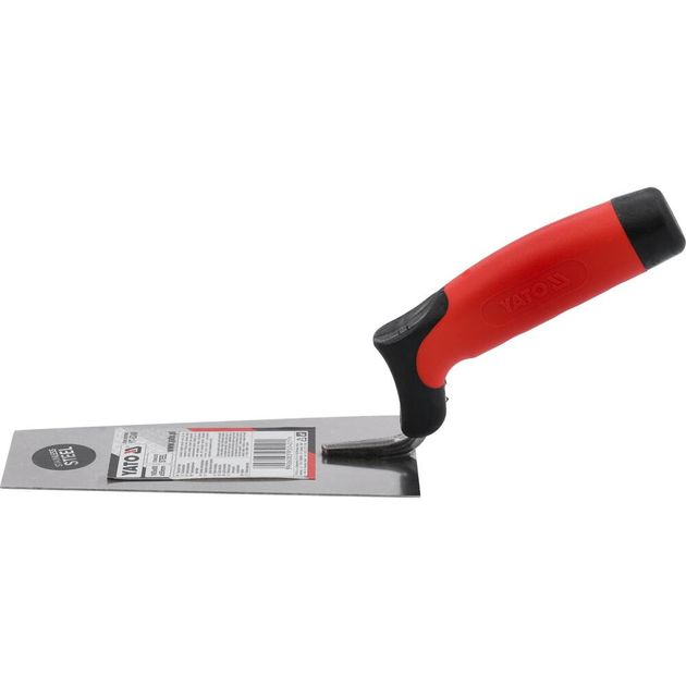 Мастерок трапециевидный YATO нержавеющий 165x80x55 мм (YT-5240), фото , изображение 2 | SNABZHENIE.com.ua Мастерок трапециевидный YATO нержавеющий 165x80x55 мм (YT-5240), фото , изображение 2 | SNABZHENIE.com.ua