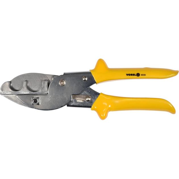 Поліфункційні ножиці VOREL для гумі та пластику, 220мм, 4 насадки, фото , изображение 2 | SNABZHENIE.com.ua