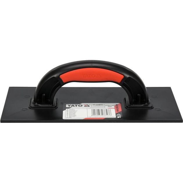 Терка пластикова YATO 270 x 130 мм для штукатурних робіт, фото , зображення 2 | SNABZHENIE.com.ua