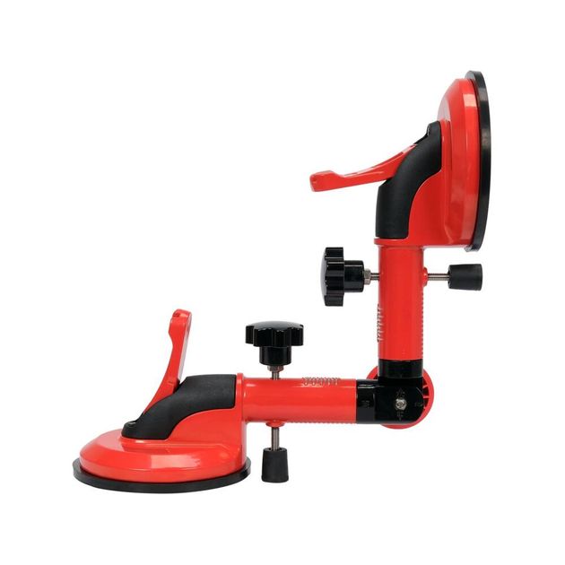 Присоска для склада YATO: 2 чашки Ø=118 мм, 50 кг, 300 мм, 90-270°, фото , изображение 4 | SNABZHENIE.com.ua