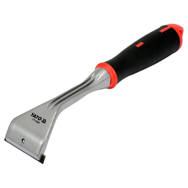 Цикля-скребок YATO с резиновой ручкой и отверточной насадкой PH2, фото , изображение 2 | SNABZHENIE.com.ua