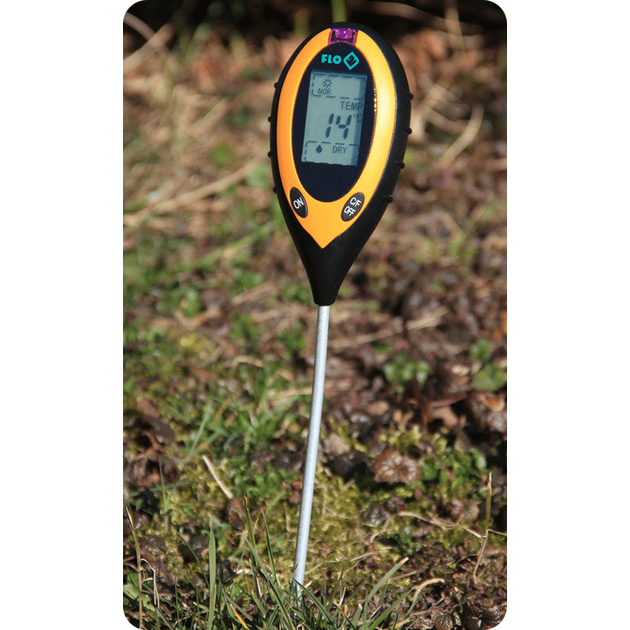 Тестер параметрів грунту VOREL 4 в 1; U= 9V, FLO [10], фото , зображення 5 | SNABZHENIE.com.ua