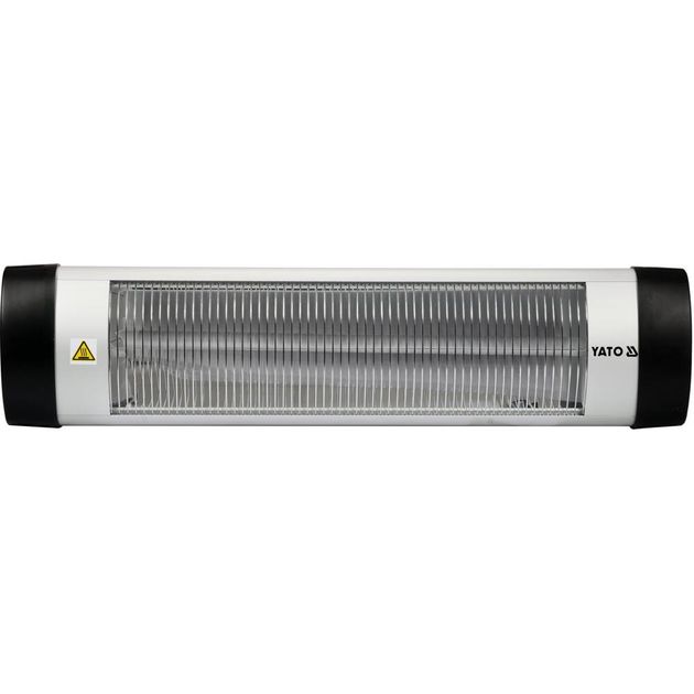 Обігрівач інфрачервоний кварцевий YATO, ел.-мережа - 230 В, 2000 Вт, діапазон - 12-18 м, фото , зображення 2 | SNABZHENIE.com.ua Обігрівач інфрачервоний кварцевий YATO, ел.-мережа - 230 В, 2000 Вт, діапазон - 12-18 м, фото , зображення 2 | SNABZHENIE.com.ua