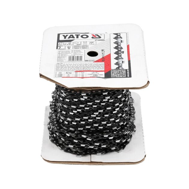 Цепь на катушці 1632 звена для бензопил + 30 запасних звеньів і зубців YATO (YT-84960), фото , зображення 2 | SNABZHENIE.com.ua Цепь на катушці 1632 звена для бензопил + 30 запасних звеньів і зубців YATO (YT-84960), фото , зображення 2 | SNABZHENIE.com.ua