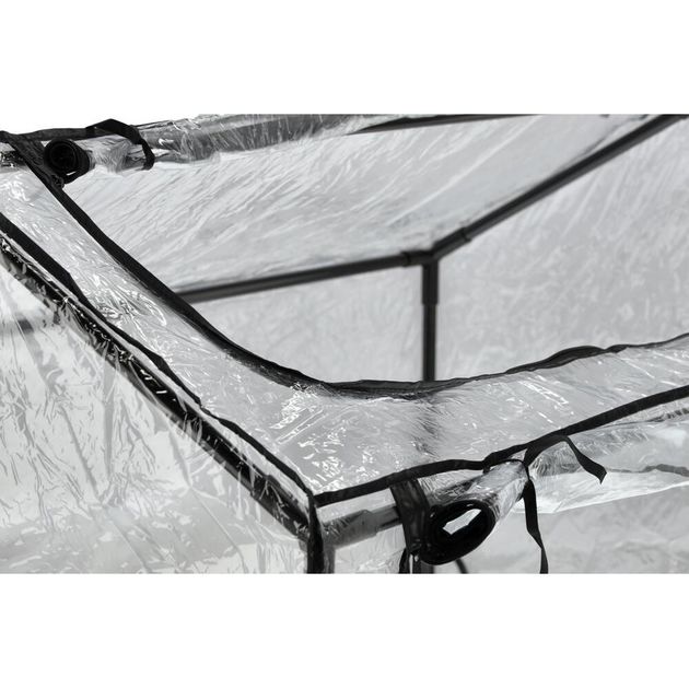 Теплица мини для дачи FLO, 60x80x120 см, ПВХ, фото , изображение 14 | SNABZHENIE.com.ua