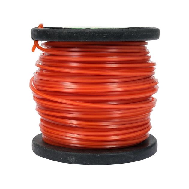 Жилка для тримера квадрат із серцевиною на котушці FLO 2,7 мм х 70 м [10/20], фото , зображення 2 | SNABZHENIE.com.ua