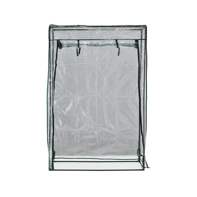 Мини-теплица FLO, 100х50х150 см, ПВХ, фото , изображение 8 | SNABZHENIE.com.ua