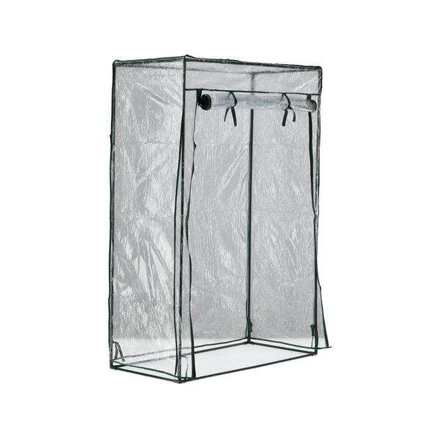 Мини-теплица FLO, 100х50х150 см, ПВХ, фото , изображение 11 | SNABZHENIE.com.ua