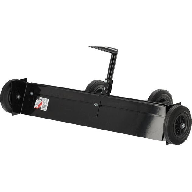 Ручной выравниватель грунта на колесах YATO, 105-175х39х18 см, держак 100 см, фото , изображение 6 | SNABZHENIE.com.ua