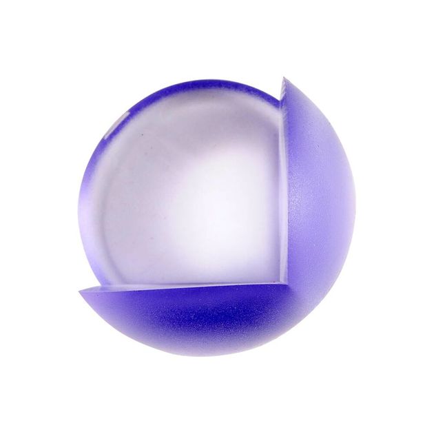 Накладка захисна VOREL кульова, для кутів меблів, Синій колір, Набір 4 шт. [16/288], фото , зображення 2 | SNABZHENIE.com.ua