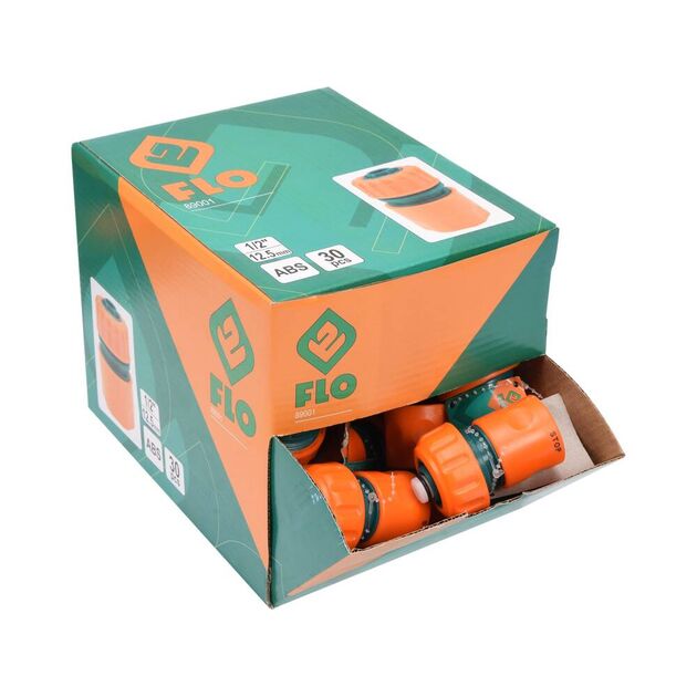 Муфта быстросъемная FLO для водяного шланга 1/2", фото , изображение 2 | SNABZHENIE.com.ua