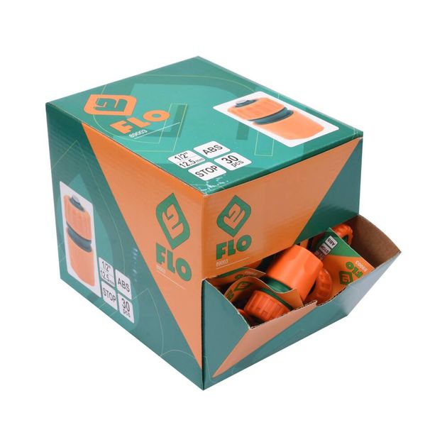 Муфта быстросъемная FLO с водо-стопом для шланга 1/2", фото , изображение 2 | SNABZHENIE.com.ua