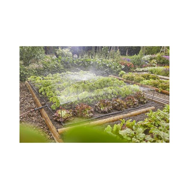 Комплект для поливу Gardena Micro-Drip-System клумб і грядок площею до 60 м², фото , зображення 8 | SNABZHENIE.com.ua Комплект для поливу Gardena Micro-Drip-System клумб і грядок площею до 60 м², фото , зображення 8 | SNABZHENIE.com.ua