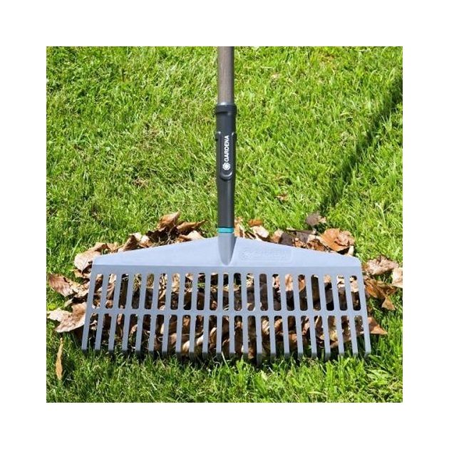 Грабли пластиковые Gardena NatureLine 43 см с ручкой, фото , изображение 2 | SNABZHENIE.com.ua Грабли пластиковые Gardena NatureLine 43 см с ручкой, фото , изображение 2 | SNABZHENIE.com.ua