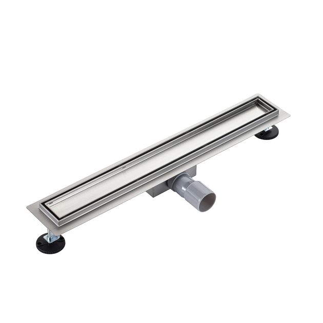 Линейный трап Qtap Taurus Tile800 из нержавейки с сухим затвором, фото  | SNABZHENIE.com.ua