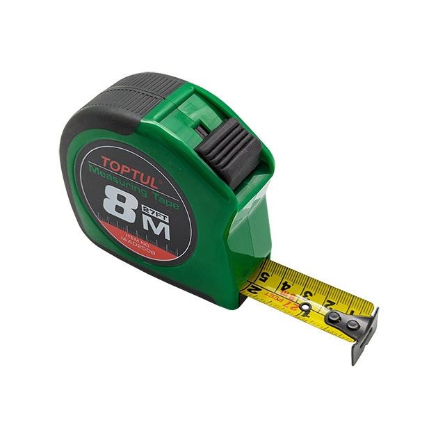 Рулетка TOPTUL 8м*25мм профессиональная, фото , изображение 2 | SNABZHENIE.com.ua Рулетка TOPTUL 8м*25мм профессиональная, фото , изображение 2 | SNABZHENIE.com.ua