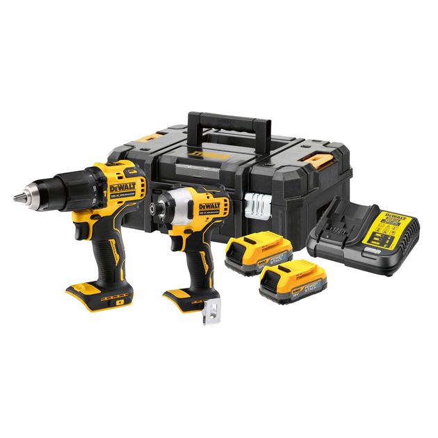 Набор из 2-х аккумуляторных инструментов DeWALT DCK2062E2T, фото  | SNABZHENIE.com.ua