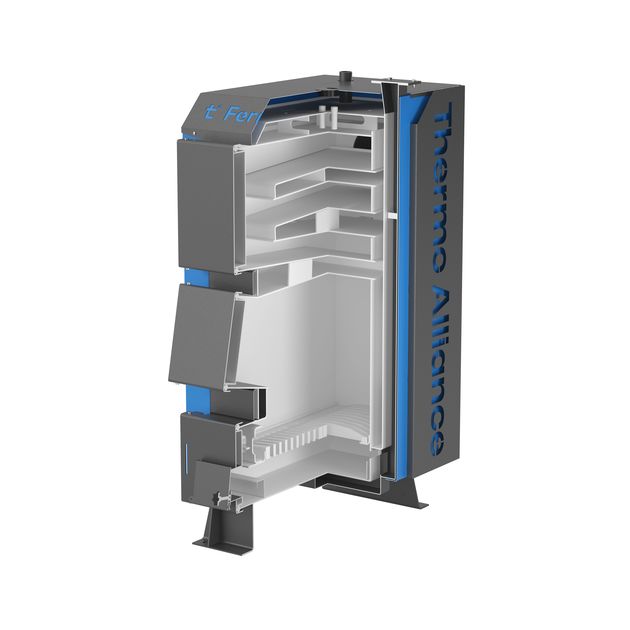 Котел твердопаливний сталевий Thermo Alliance Ferrum V 4.0 FSF 16, фото , зображення 3 | SNABZHENIE.com.ua Котел твердопаливний сталевий Thermo Alliance Ferrum V 4.0 FSF 16, фото , зображення 3 | SNABZHENIE.com.ua