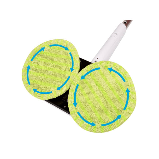 Акумуляторная швабра LUND: Li-Ion 7.4 В, 2 диска, 28 х 14 х 104 см, фото , изображение 8 | SNABZHENIE.com.ua