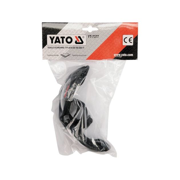 Защитные очки прозрачные с регулируемой лентой YATO (YT-7377), фото , изображение 2 | SNABZHENIE.com.ua Защитные очки прозрачные с регулируемой лентой YATO (YT-7377), фото , изображение 2 | SNABZHENIE.com.ua