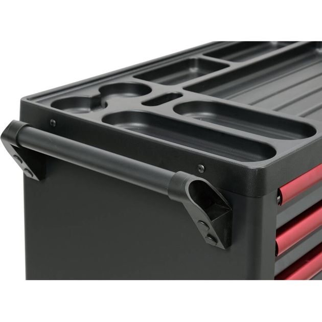 Шафа-візок для інструментів YATO, 7 шуфлядів, кодовий замок, 982x755x455 мм, фото , изображение 14 | SNABZHENIE.com.ua