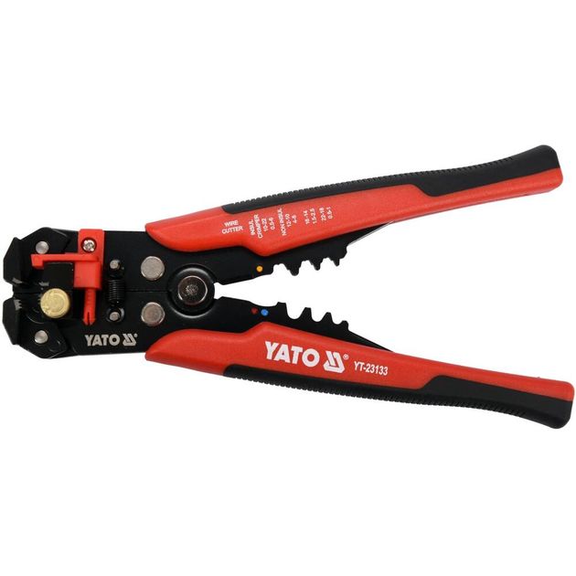 Клещи YATO для обжима и зачистки проводов, 205 мм, 0,2-6 мм, 191 элем., фото , изображение 2 | SNABZHENIE.com.ua Клещи YATO для обжима и зачистки проводов, 205 мм, 0,2-6 мм, 191 элем., фото , изображение 2 | SNABZHENIE.com.ua