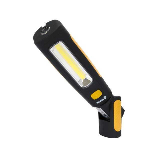 Світильник COB-діодний акумулятор Li-Ion 3.7 В VOREL 5 і 3 Вт, 300/170 Lm, 2 режими, USB заряджання, фото , зображення 5 | SNABZHENIE.com.ua