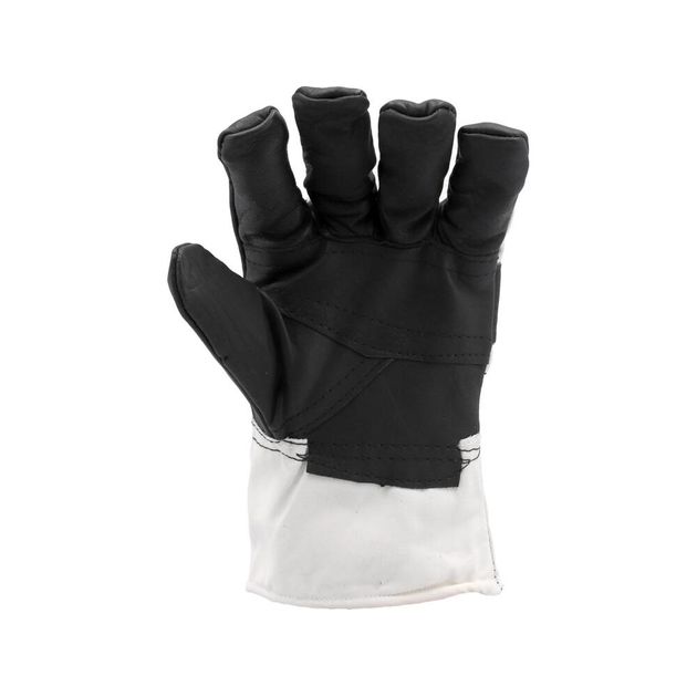 Рукавицы рабочие VOREL: хлопок + экокожа, размер 11, фото , изображение 8 | SNABZHENIE.com.ua