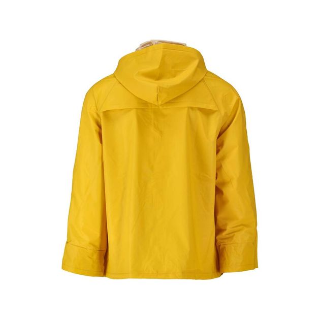 Водонепроницаемая куртка с капюшоном желтая VOREL XXL (VO-74627), фото , изображение 2 | SNABZHENIE.com.ua