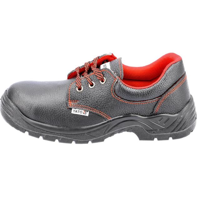 Кожаные рабочие туфли PUNO с полиуретановой подошвой, разм. 45, фото , изображение 11 | SNABZHENIE.com.ua