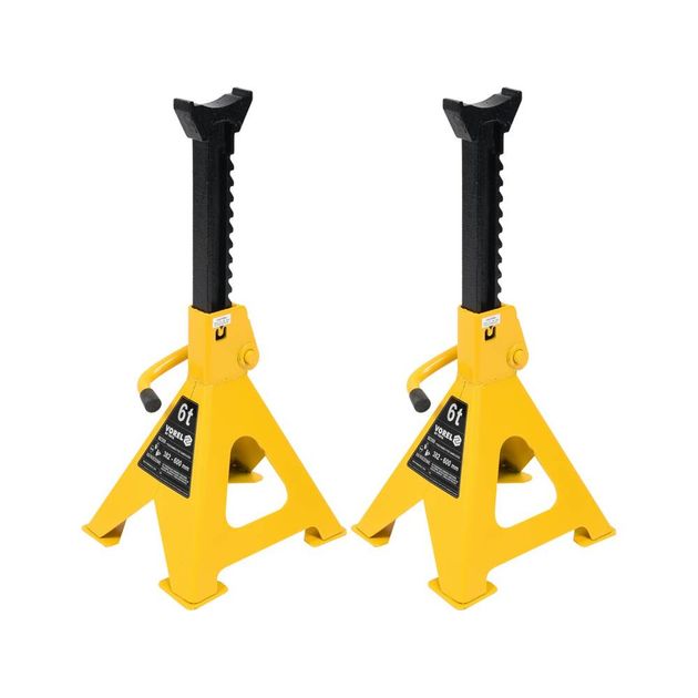 Подставки под автомобиль VOREL 6 т, 2 шт., фото , изображение 8 | SNABZHENIE.com.ua