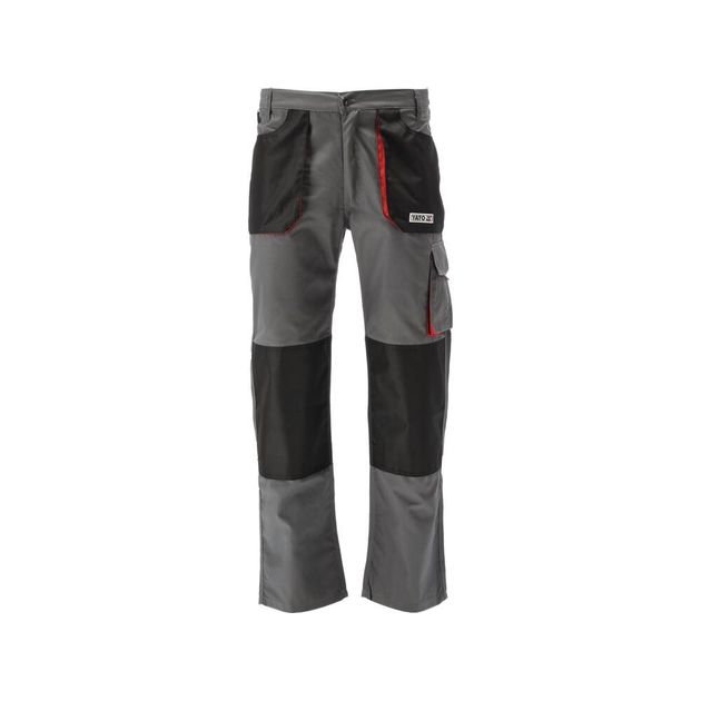 Брюки робочі DAN: розм. S (65% поліестер, 35% бавовна) YATO, фото , зображення 4 | SNABZHENIE.com.ua