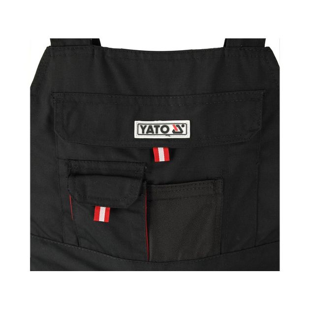 Рабочий комбинезон YATO черно-красный, размер M (YT-8031), фото , изображение 11 | SNABZHENIE.com.ua Рабочий комбинезон YATO черно-красный, размер M (YT-8031), фото , изображение 11 | SNABZHENIE.com.ua