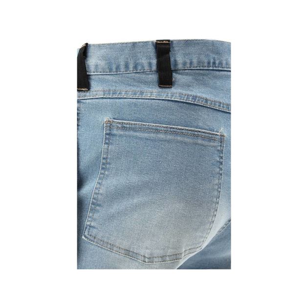 Штани джинсові YATO L/XL, 98-106 см, ріст 180-188 см, голубі, 17 кишень, фото , изображение 10 | SNABZHENIE.com.ua