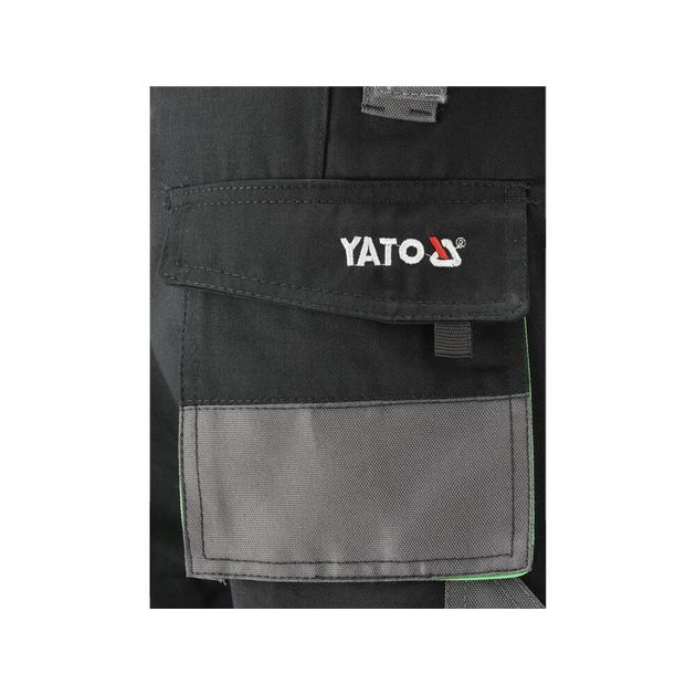 Брюки рабочие YATO XL, 100% хлопок (YT-80167), фото , изображение 10 | SNABZHENIE.com.ua