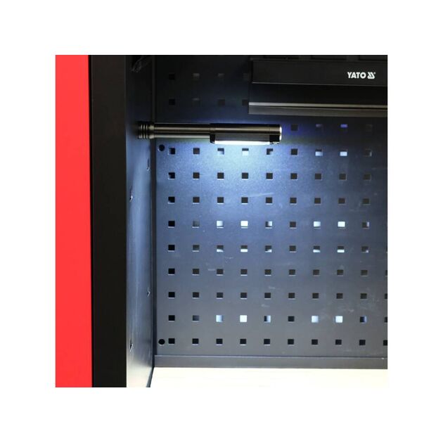 Светодиодный фонарь YATO, питание от 3х AA, 400/170 Lm, 3 режима, фото , изображение 10 | SNABZHENIE.com.ua