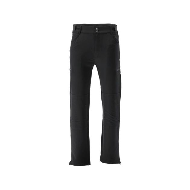 Робочие штаны летние черные YATO, размер L, 7 карманов, 94% полиэстер, фото , изображение 3 | SNABZHENIE.com.ua