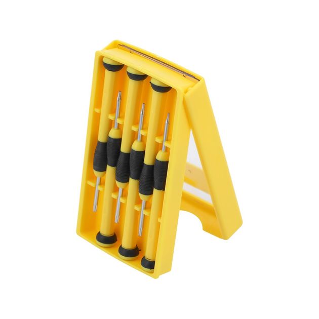 Набор прецизионных отверток VOREL: TORX, Cr-V, 6 шт., фото , изображение 5 | SNABZHENIE.com.ua