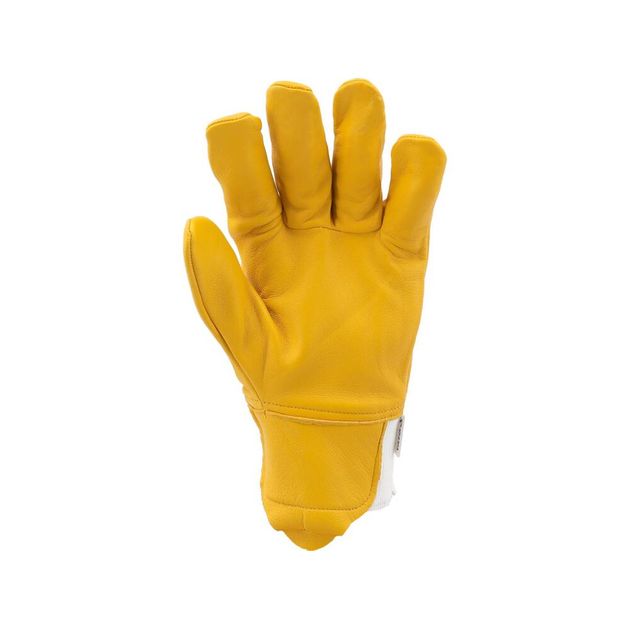 Перчатки робочі жовті з текстильною стяжкою YATO шкіра, розмір 10 (YT-74650), фото , зображення 6 | SNABZHENIE.com.ua Перчатки робочі жовті з текстильною стяжкою YATO шкіра, розмір 10 (YT-74650), фото , зображення 6 | SNABZHENIE.com.ua