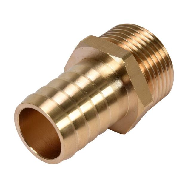 Штуцер YATO для водяного насоса Ø 25 мм "ялинка", Ø 32 мм гвинтовий, фото , изображение 2 | SNABZHENIE.com.ua