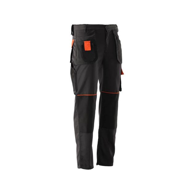 Рабочие брюки YATO XL, 65% полиэстер, 35% хлопок (YT-80909), фото , изображение 2 | SNABZHENIE.com.ua