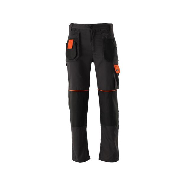 Рабочие брюки YATO XL, 65% полиэстер, 35% хлопок (YT-80909), фото , изображение 4 | SNABZHENIE.com.ua