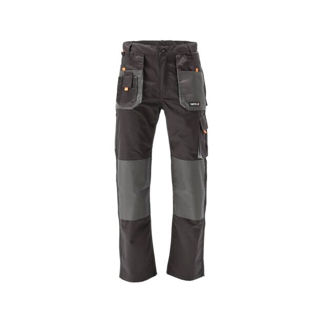 Рабочие штаны YATO XL, 65% полиэстер, 35% хлопок, фото , изображение 4 | SNABZHENIE.com.ua