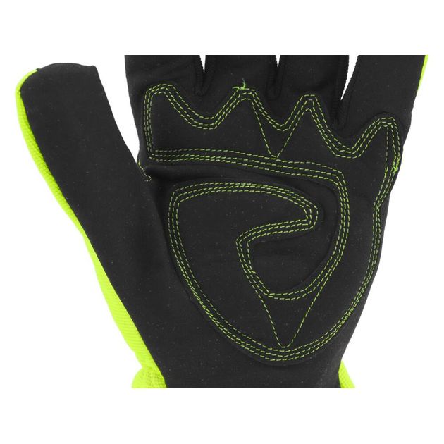 Перчатки рабочие YATO, искуственная кожа + синтетика, размер 9, фото , изображение 10 | SNABZHENIE.com.ua