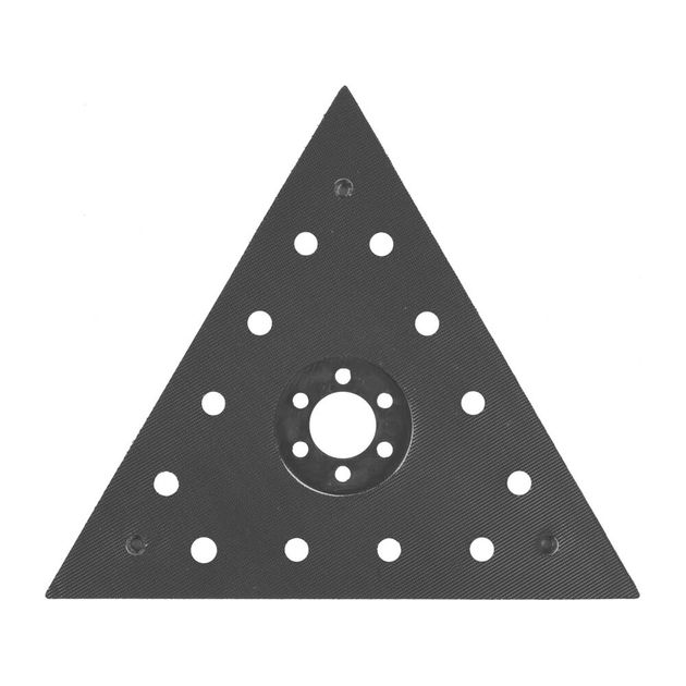 Насадка треугольная для шлифмашины YT-82350 YATO, 280 мм, фото , изображение 2 | SNABZHENIE.com.ua