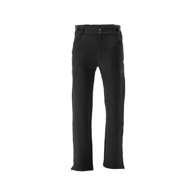Штани робочі літні чорні YATO, розмір S, 7 кишень, 94% поліестер, 6% еластан, фото , зображення 4 | SNABZHENIE.com.ua
