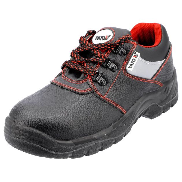 Кожаные рабочие туфли с ПУ подошвой YATO PIURA, размер 39, фото , изображение 2 | SNABZHENIE.com.ua