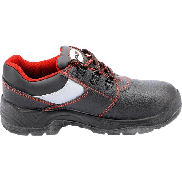 Кожаные рабочие туфли с ПУ подошвой, модель PIURA, размер 44 YATO, фото , изображение 6 | SNABZHENIE.com.ua