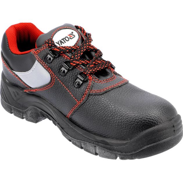 Кожаные рабочие туфли с ПУ подошвой, модель PIURA, р. 45 YATO, фото , изображение 3 | SNABZHENIE.com.ua