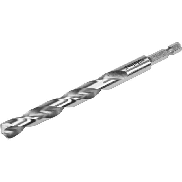 Сверло по металлу YATO 10.5 мм, HEX-1/4, l = 133 / 87 мм, фото , зображення 2 | SNABZHENIE.com.ua